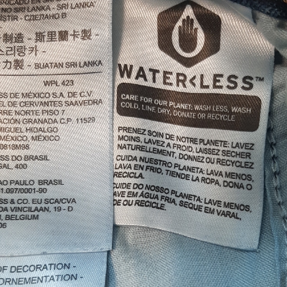 Levi's Women's 18 W 721 High Rise Skinny Jeans - Dark Blue - Picture 8 of 14